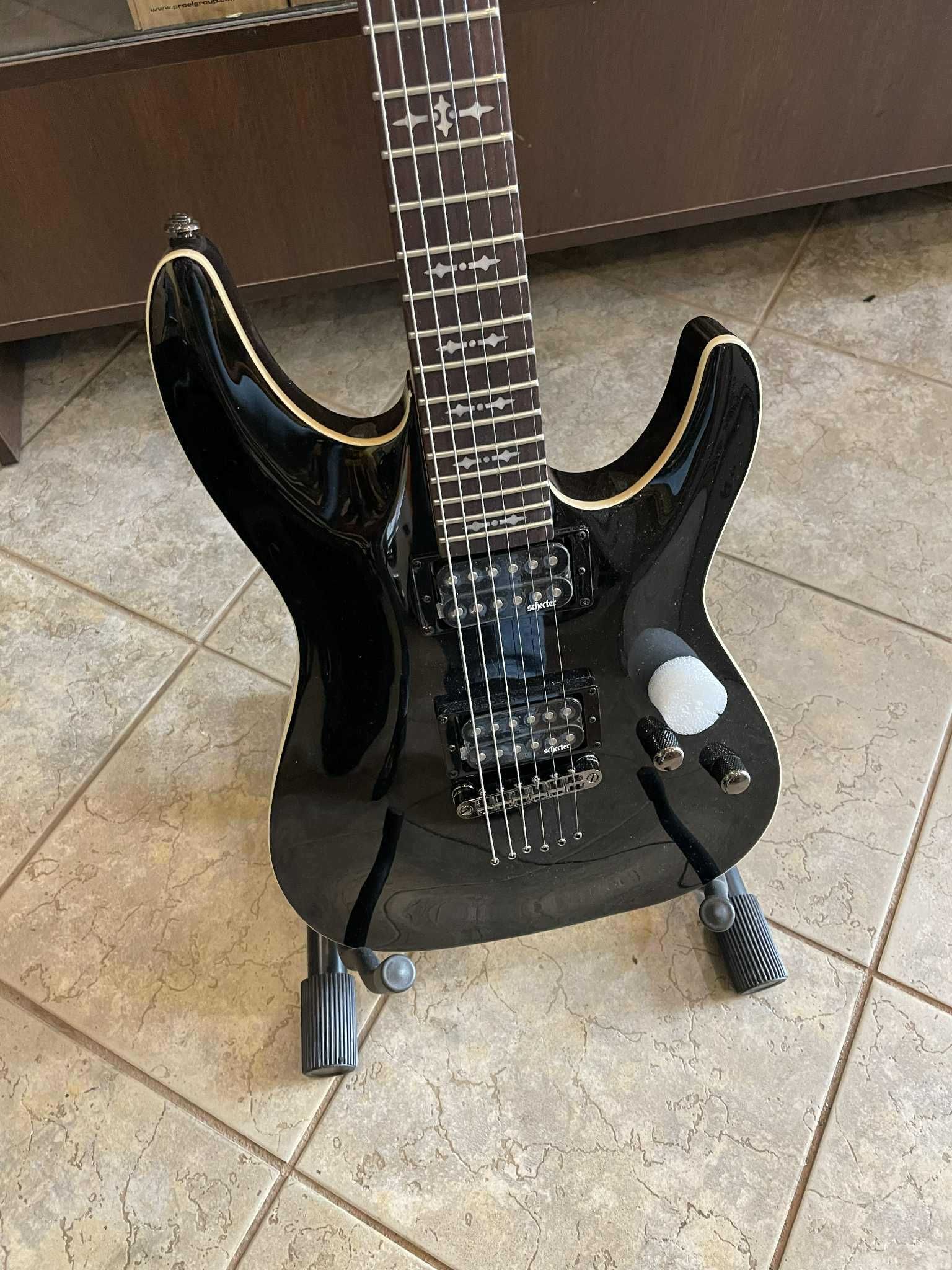 Gitara elektryczna  Schecter Omen 6 BLK