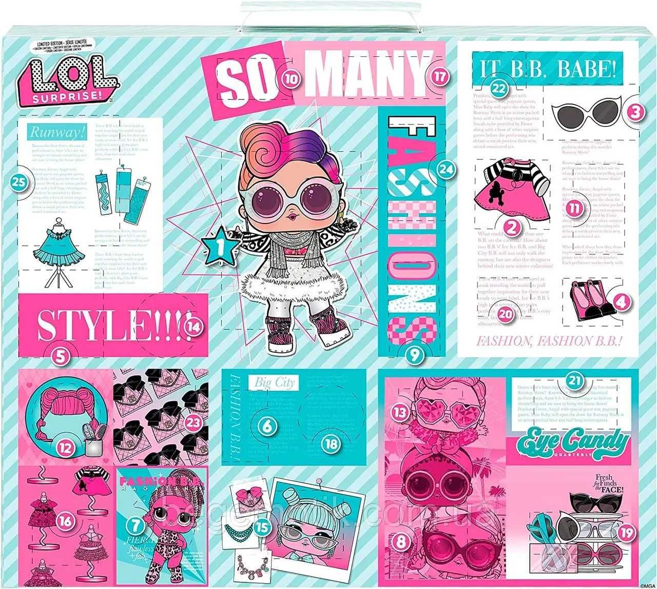 Лол Адвент Календарь LOL Surprise Advent Calendar with Doll