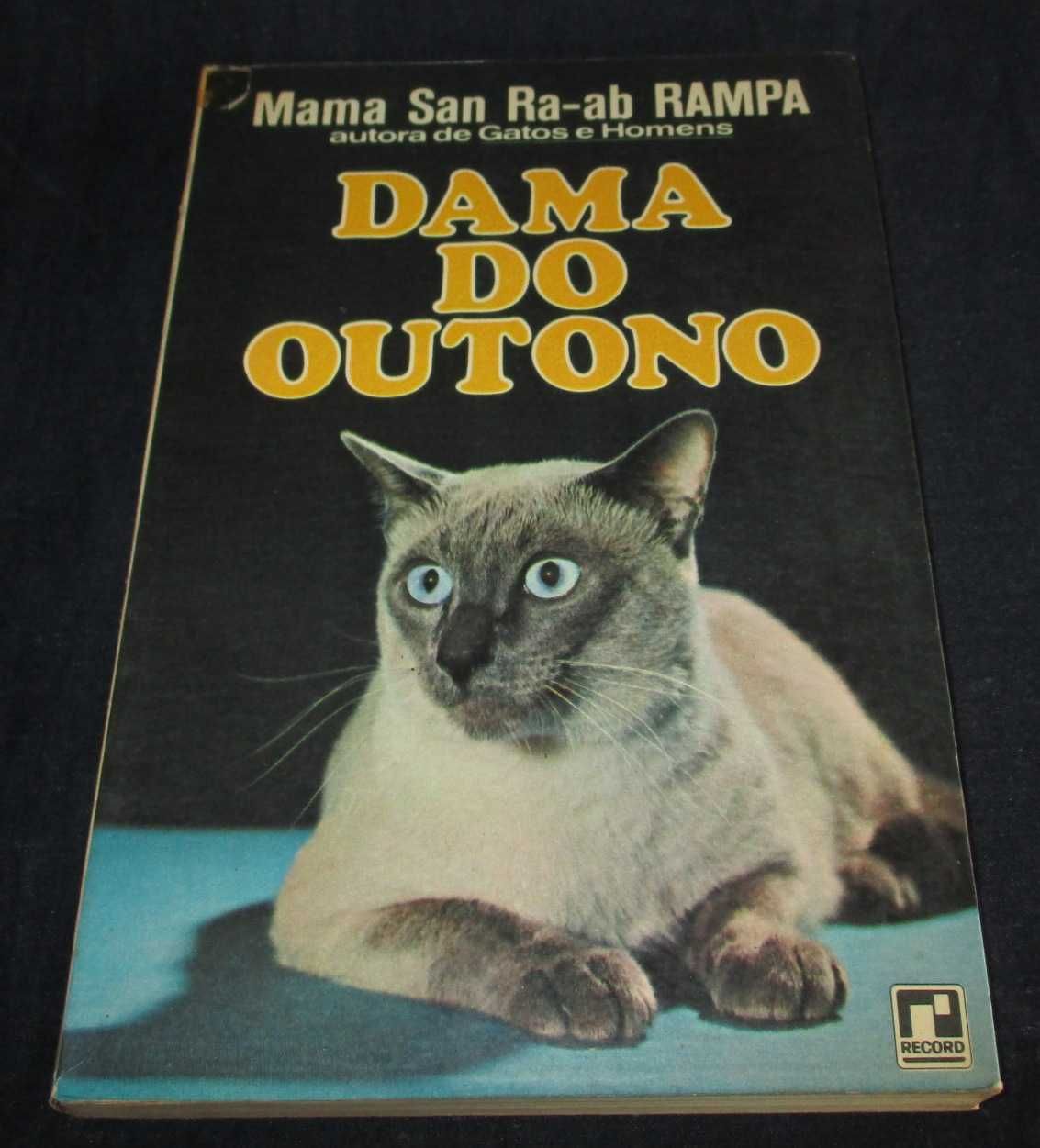 Livro Dama do Outono Mama San Ra-ab Rampa