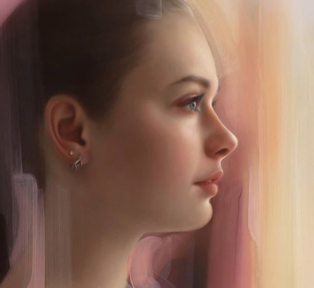 Портрет маслом на замовлення. Напрямок: Реалізм. Документ на картину.