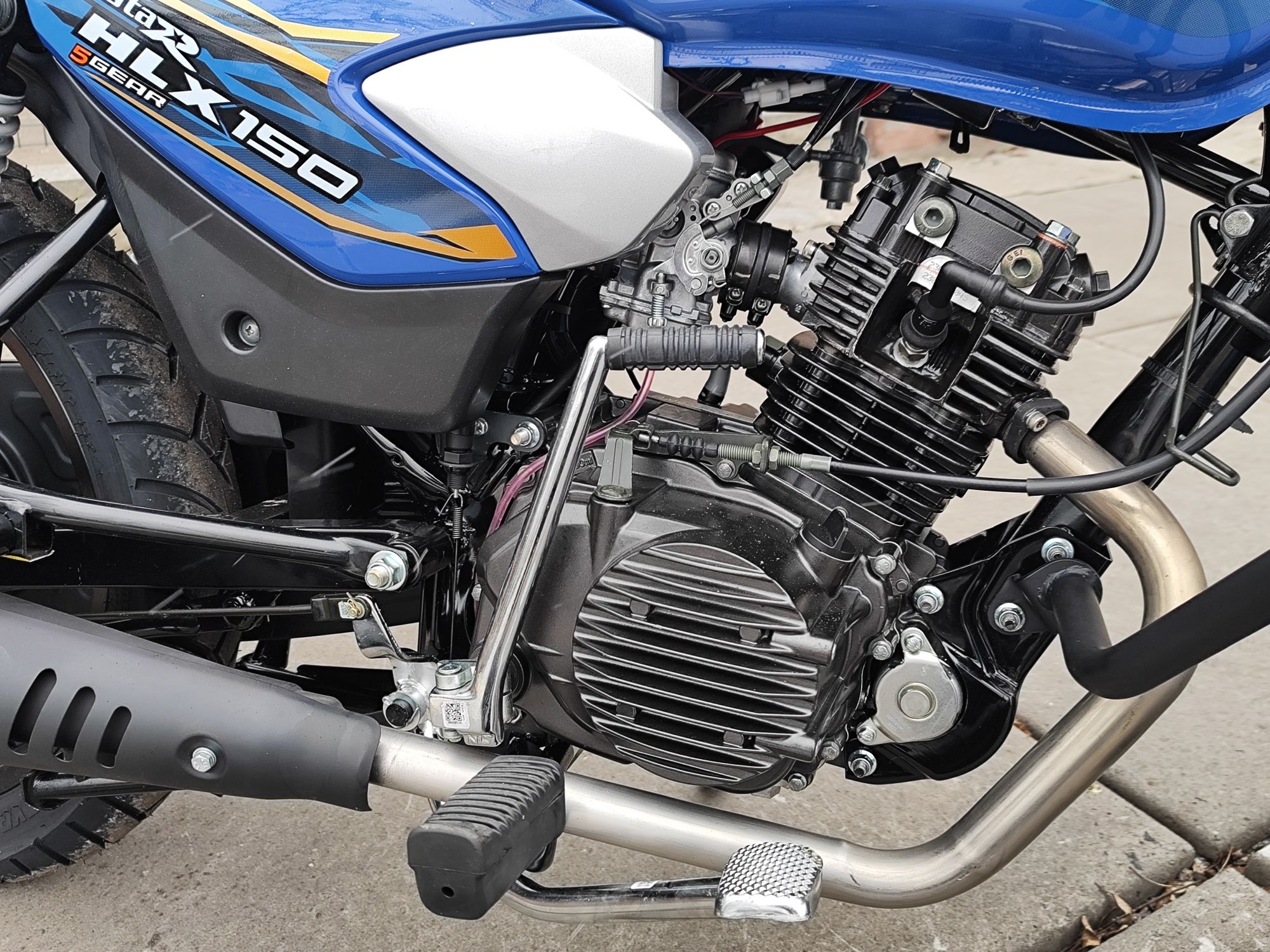 Індійський мотоцикл TVS STAR HLX 150  2024