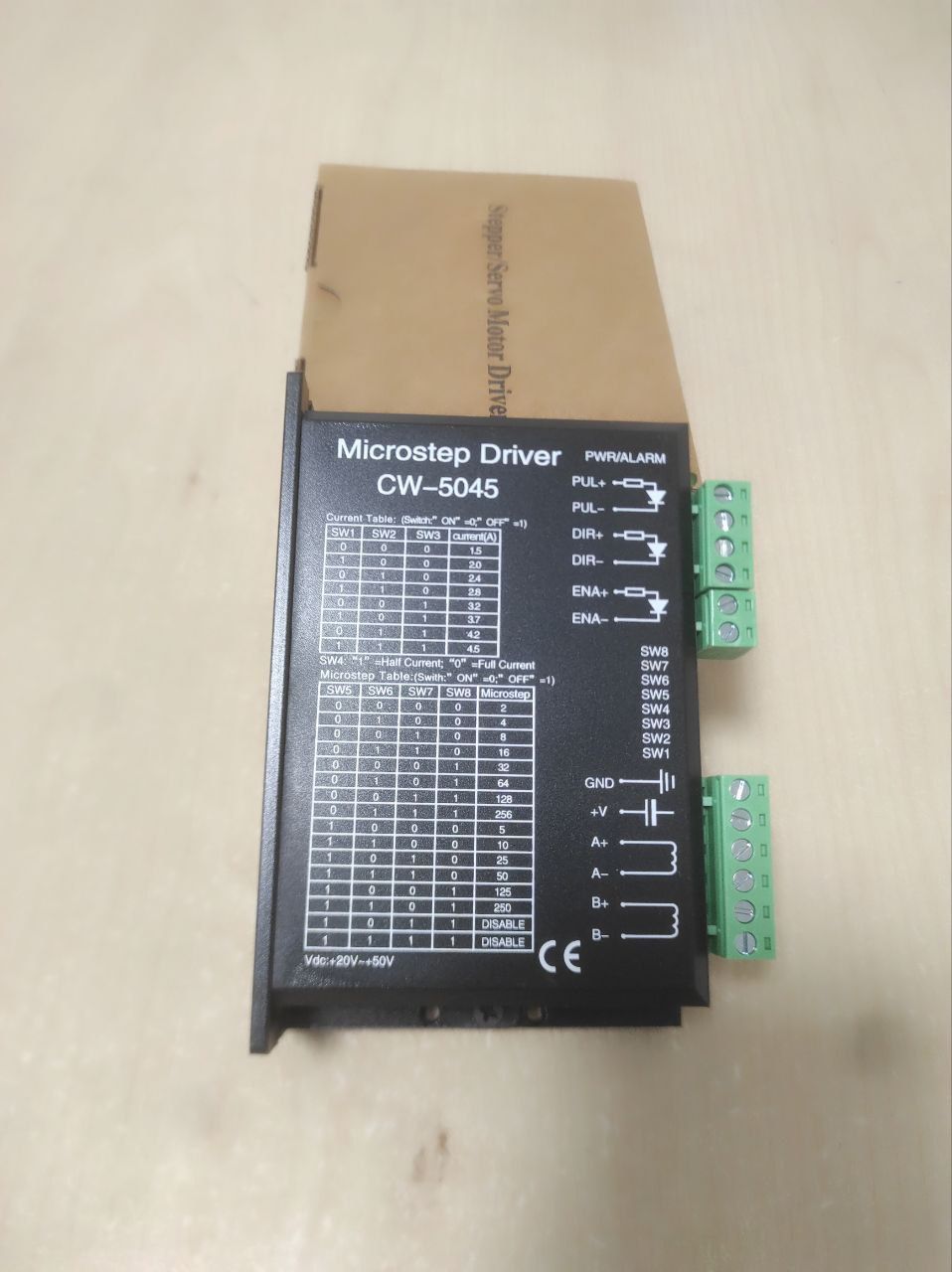 Драйвер крокового двигуна CW5045 ЧПК (ЧПУ) CNC 4.5 A