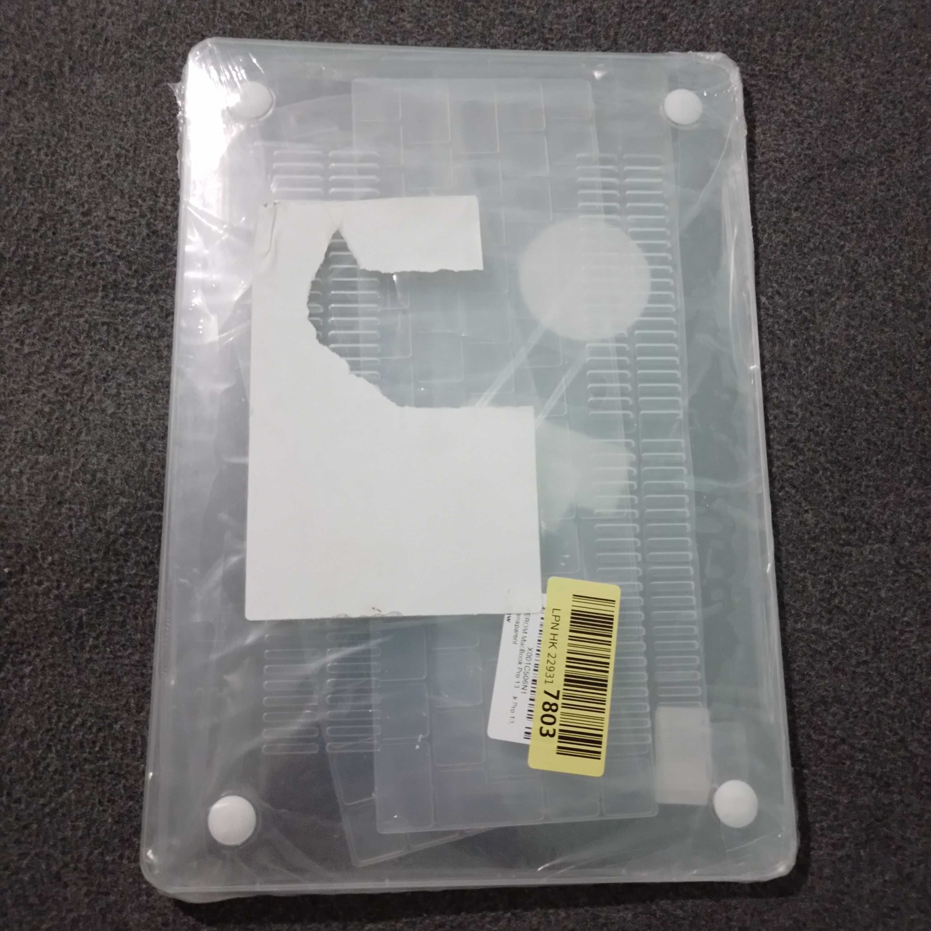 Чехол-накладка для MacBook Pro 13 (Transparent) +3 силикон. клавиатуры