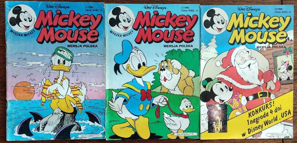 Mickey Mouse 1-59 (57 numerów) komplet