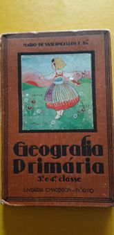 Livro Geografia Primária 3ª e 4ª classe