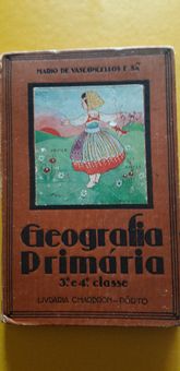 Livro Geografia Primária 3ª e 4ª classe