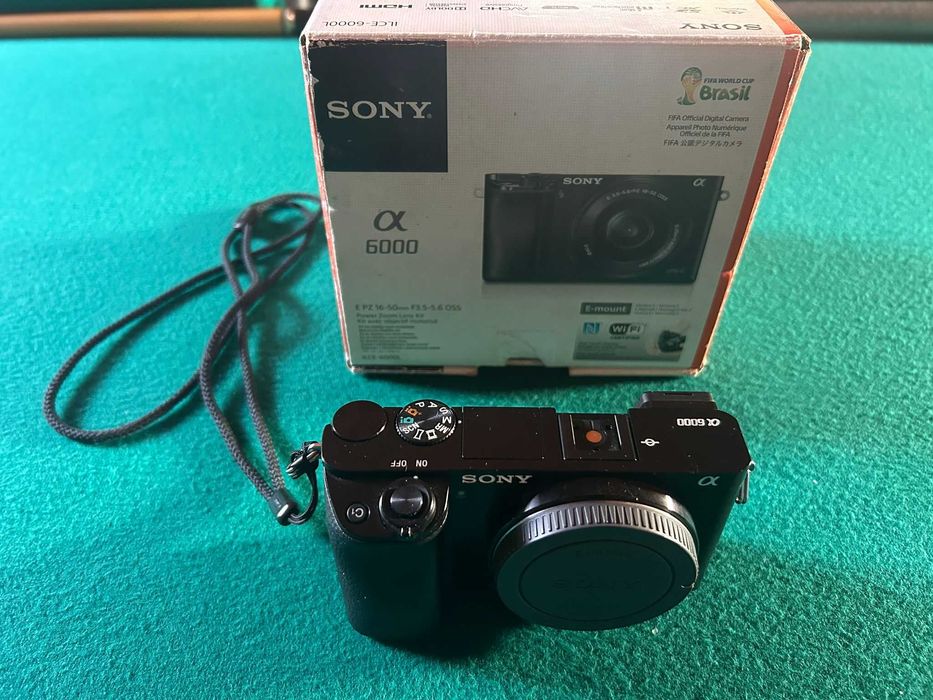 Sony A6000 + Lentes + Acessórios – Kit Completo