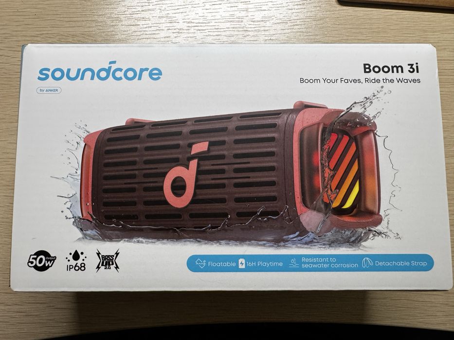 Anker Soundcore Boom 3i głosnik bezprzewodowy bluetooth