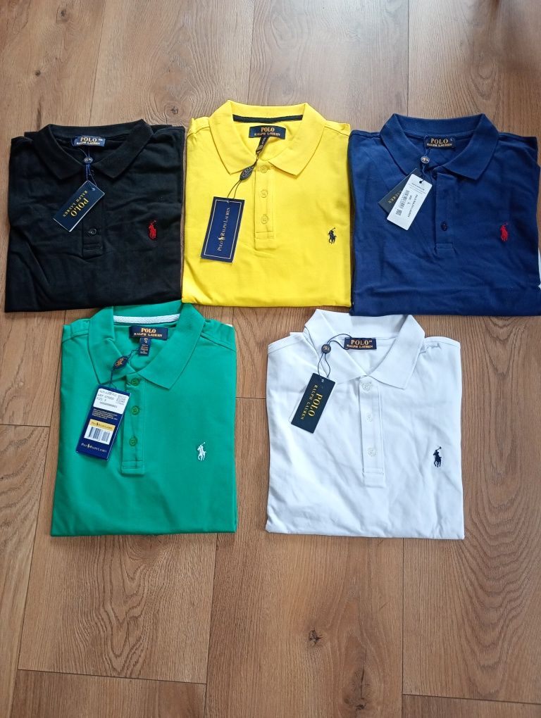 Koszulki Polo męskie premium haft