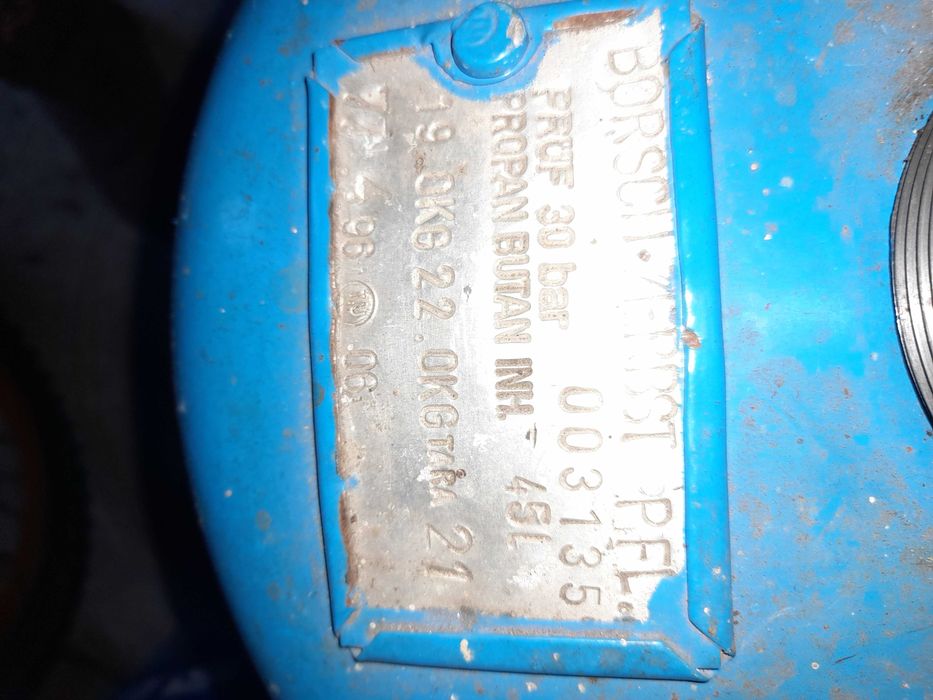 sprzedam butle gazowa