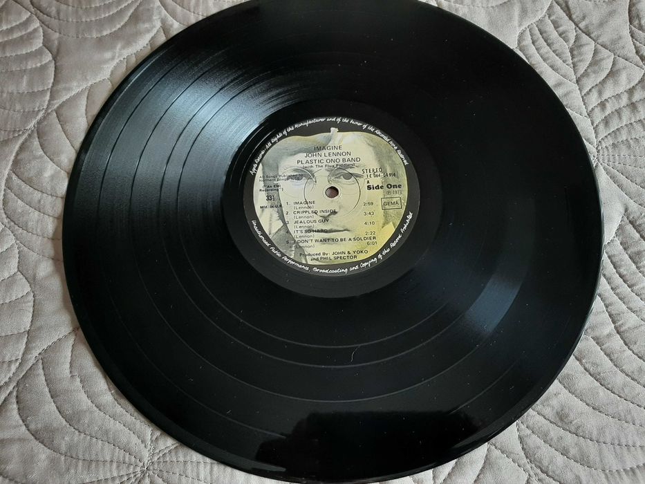 John Lennon - Imagine - Germany - Vinil LP C/ Poster