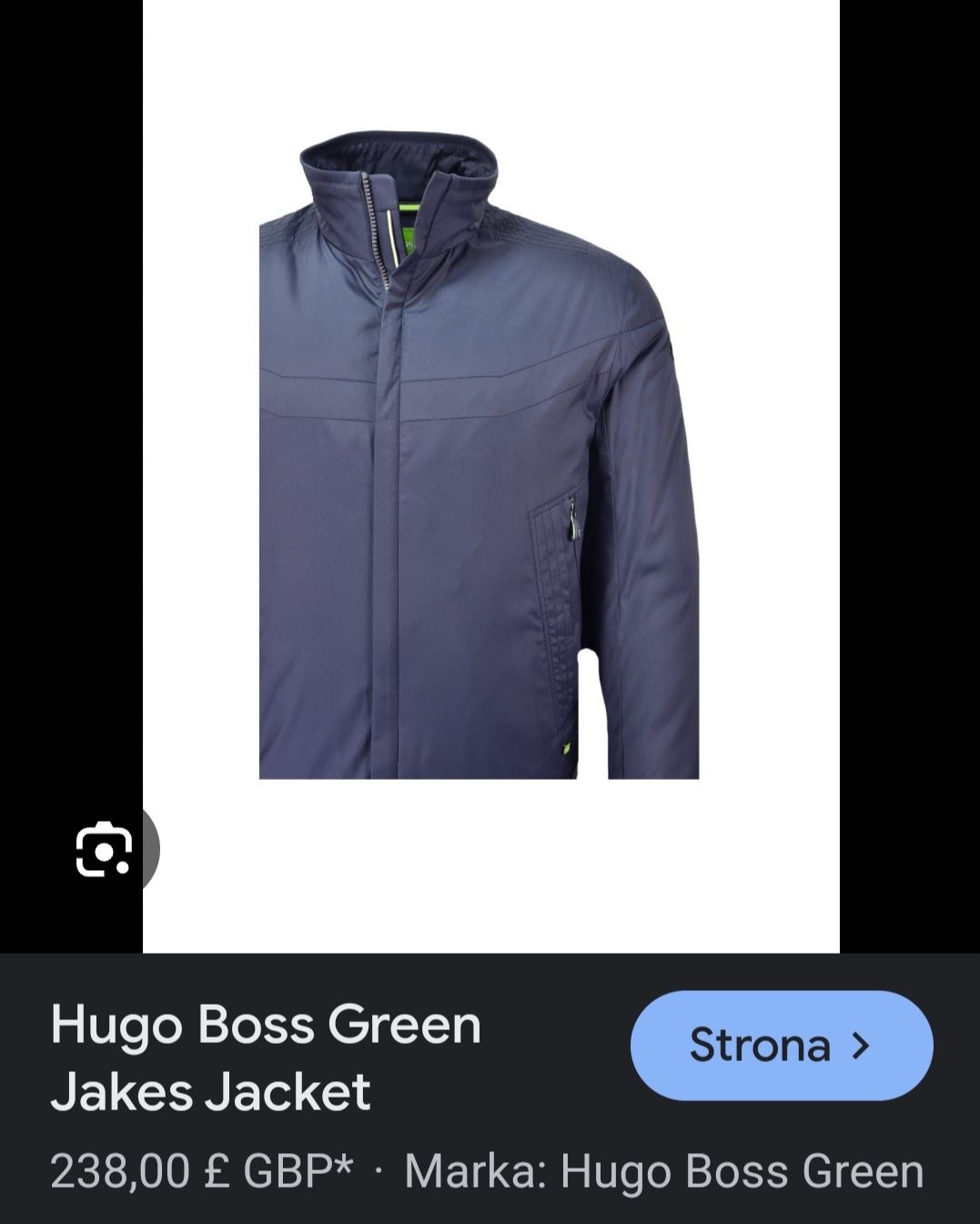 Hugo Boss kurtka ocieplana męska Primaloft r. M
