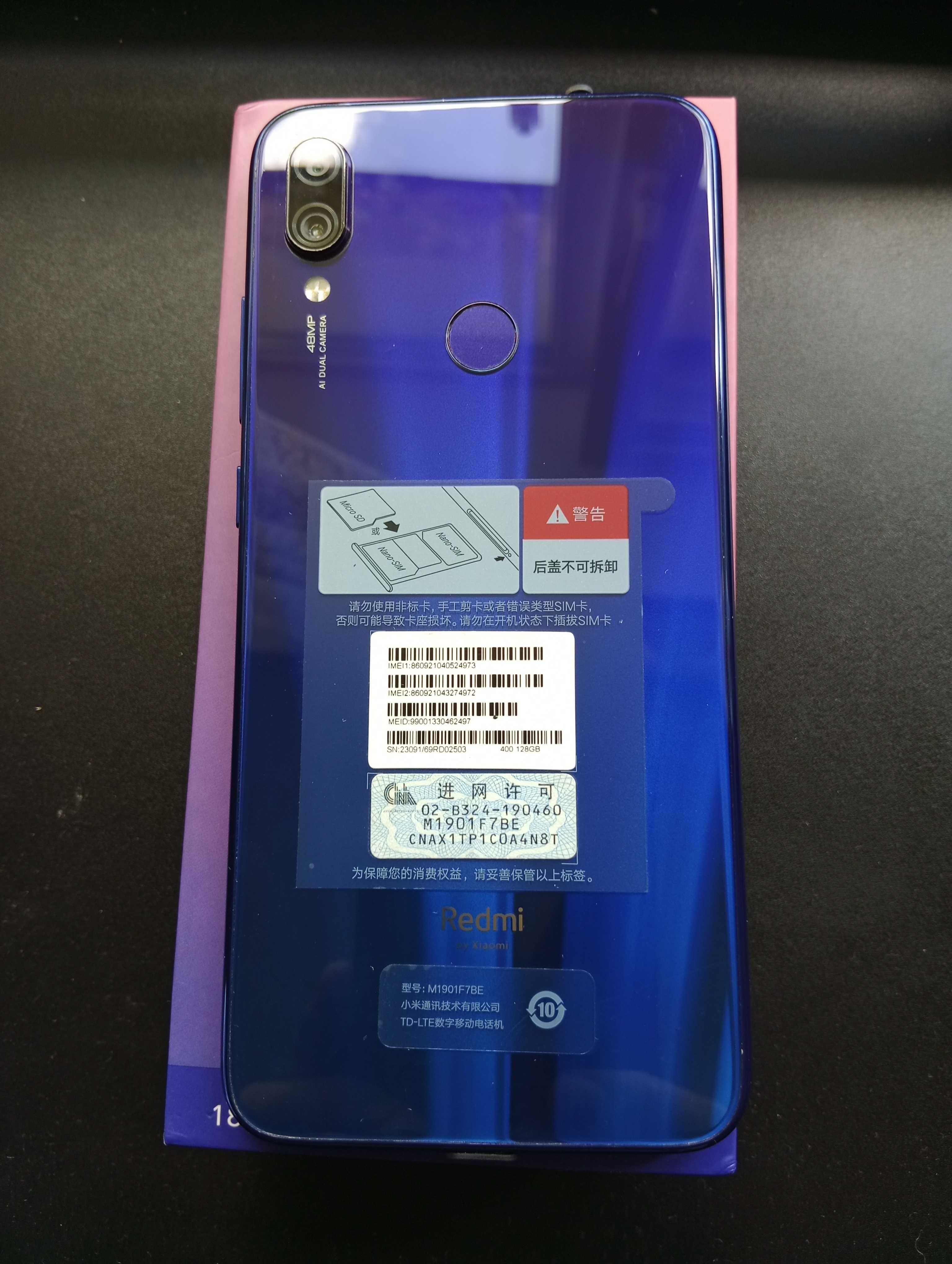 Xiaomi Redmi Note 7 Pro 6/128 в идеале +бонус