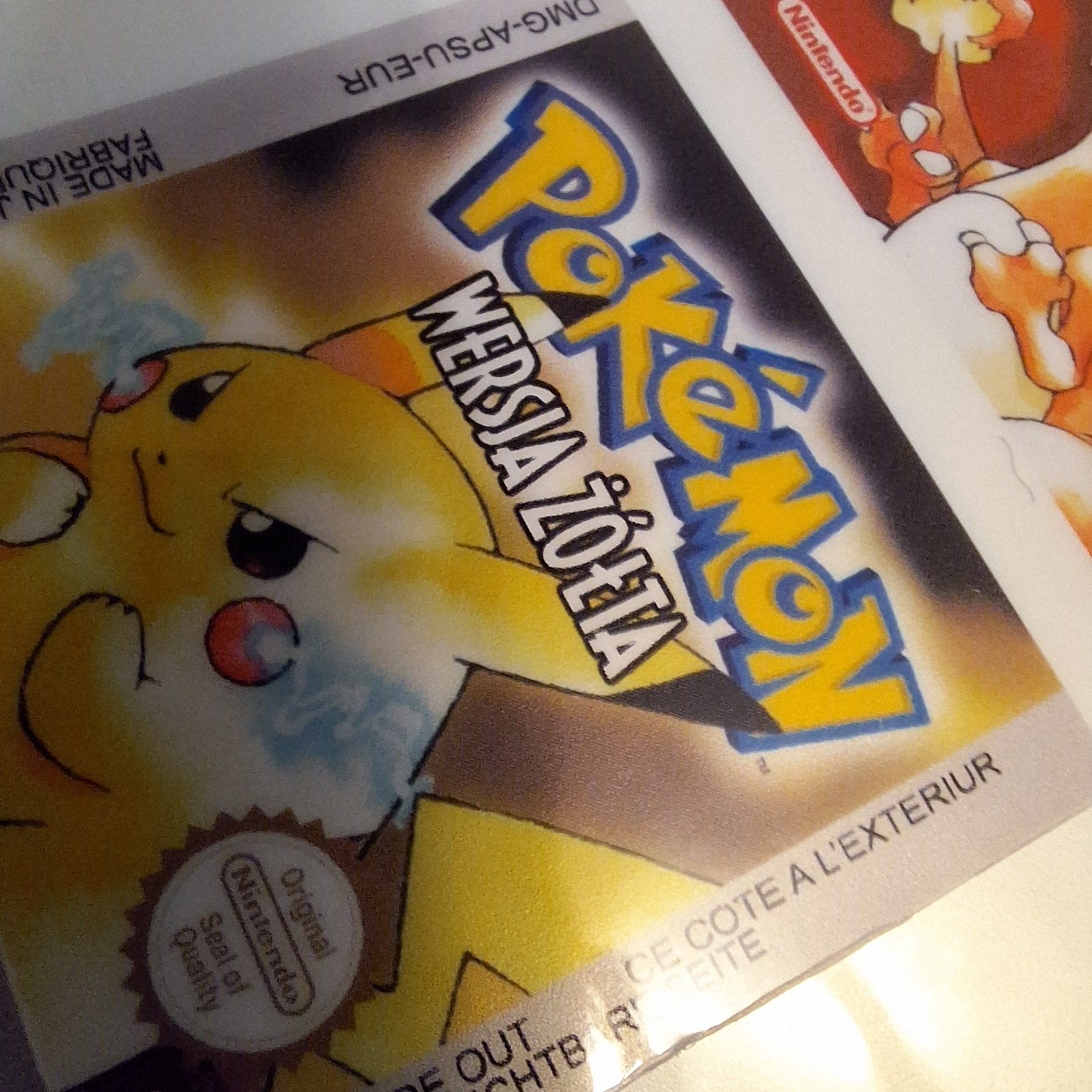 Zamienne etykiety na wkłady do Nintendo Game Boy: Wykonane na zamówien