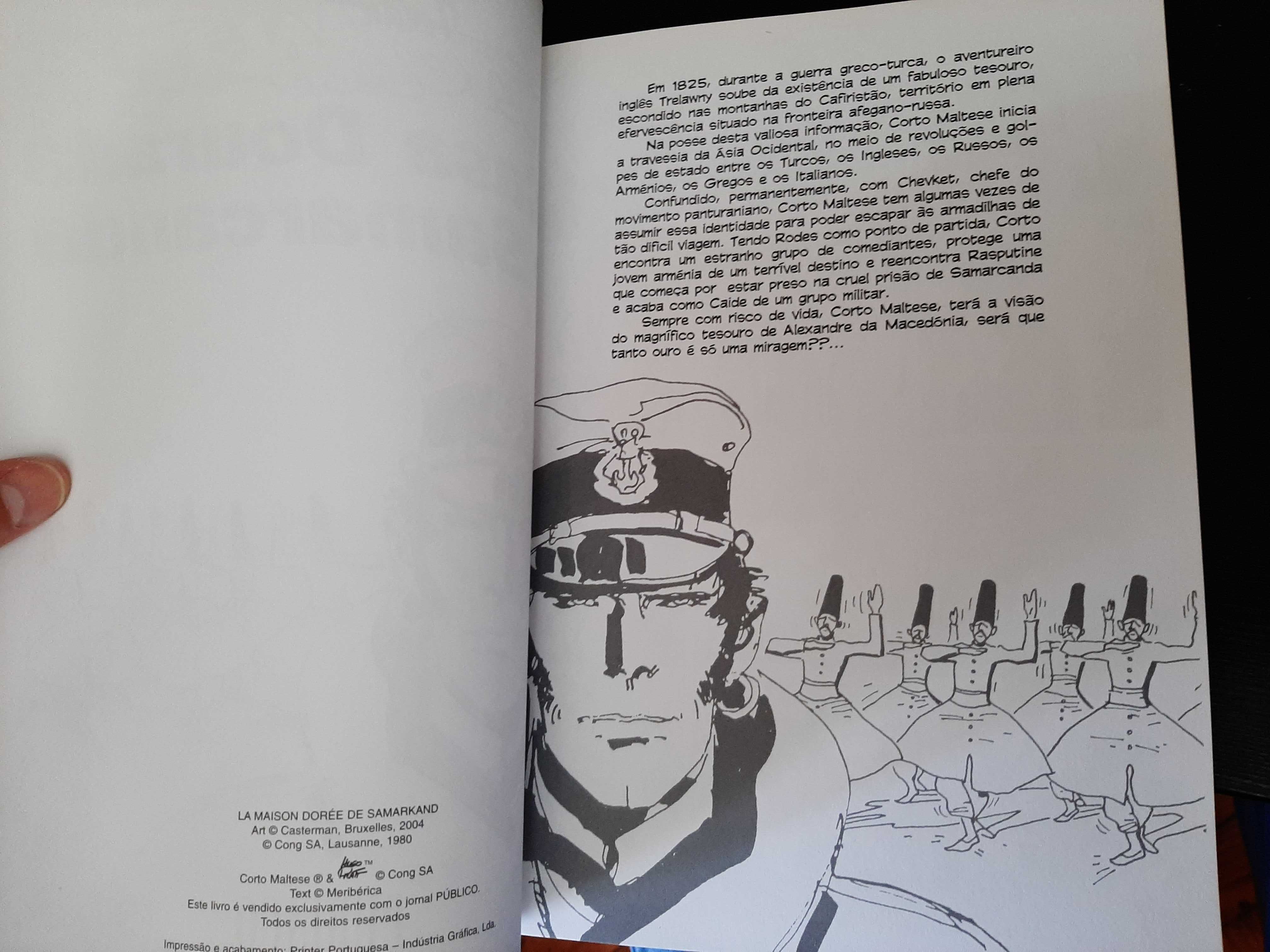 Hugo Pratt – Corto Maltese: A casa dourada de Samarcanda - vol 2