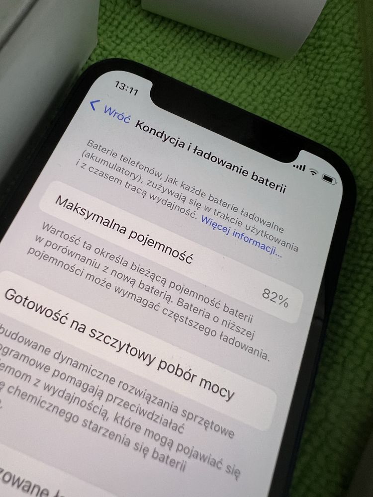 Iphone 12 mini niebieski bardzo dobry stan 64GB