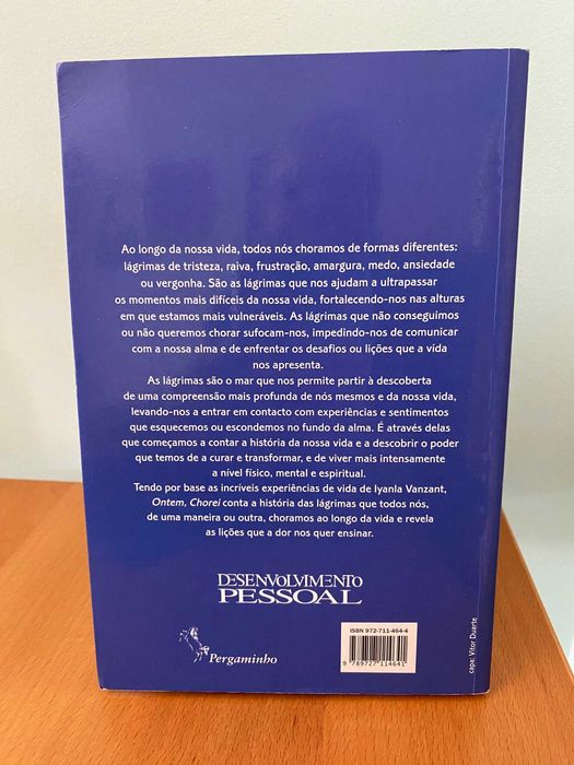 Ontem, Chorei, Lições de Vida e de Amor - Iyanla Vanzant