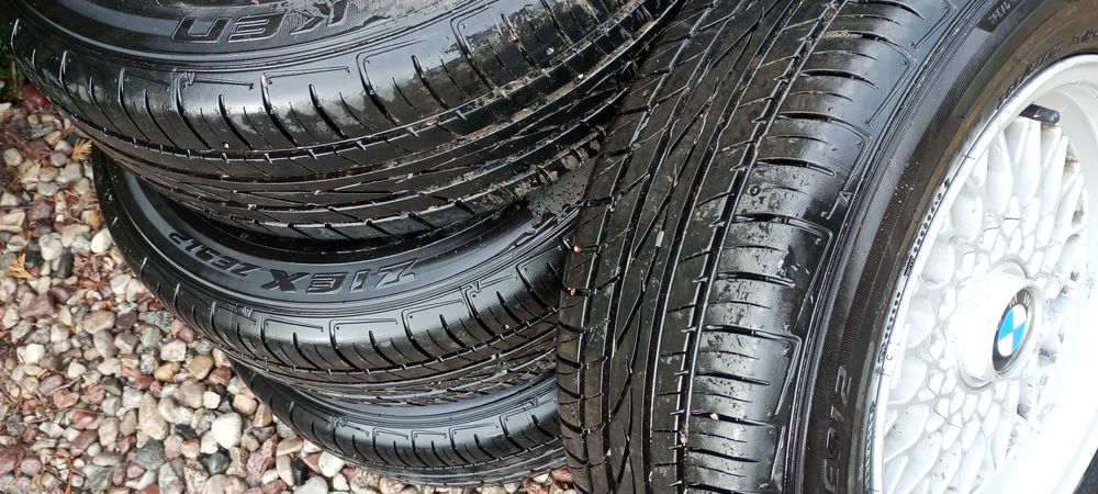 Alufelgi oryginalne BMW klasyki 5x120/r15z z oponami