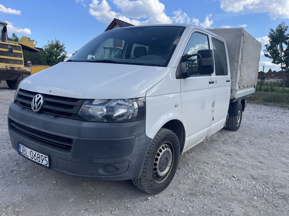 Vw T5 doka, brygadówka , sprowadzony
