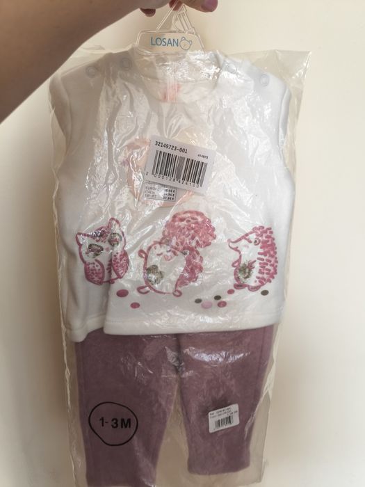 Дитячий новий одяг 0-6+місяців