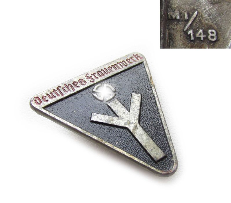 РЕЙХ значок Женский союз RZM M1/148 цинк.