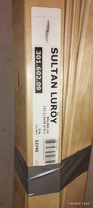 spód łóżka Ikea Sultan Luroy