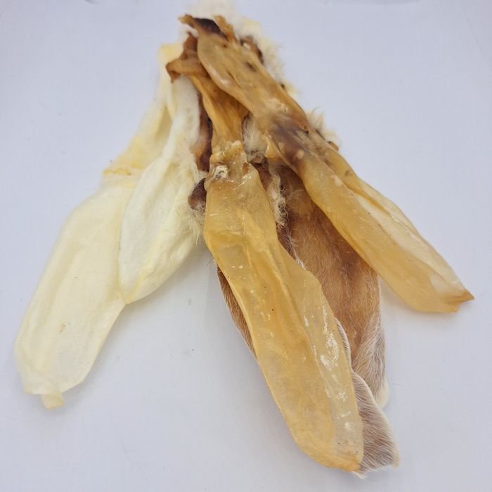 Zestaw uszu królika 6szt. - Zdrowy gryzak dla psa