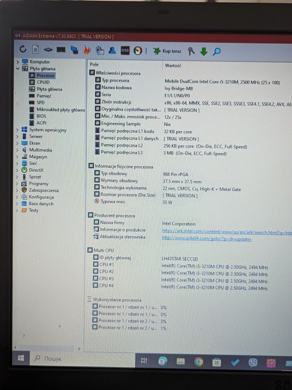 Laptop Samsung 17.3 caly, RAM 16 GB,karta graficna 2GB+2GB