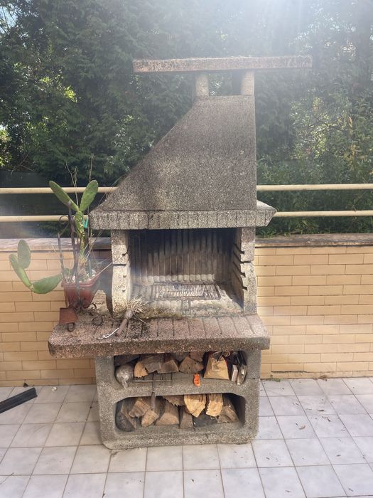 Churrasqueira em pedra