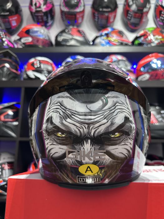 Capacete jockey  NOVO ediçao DC coringa