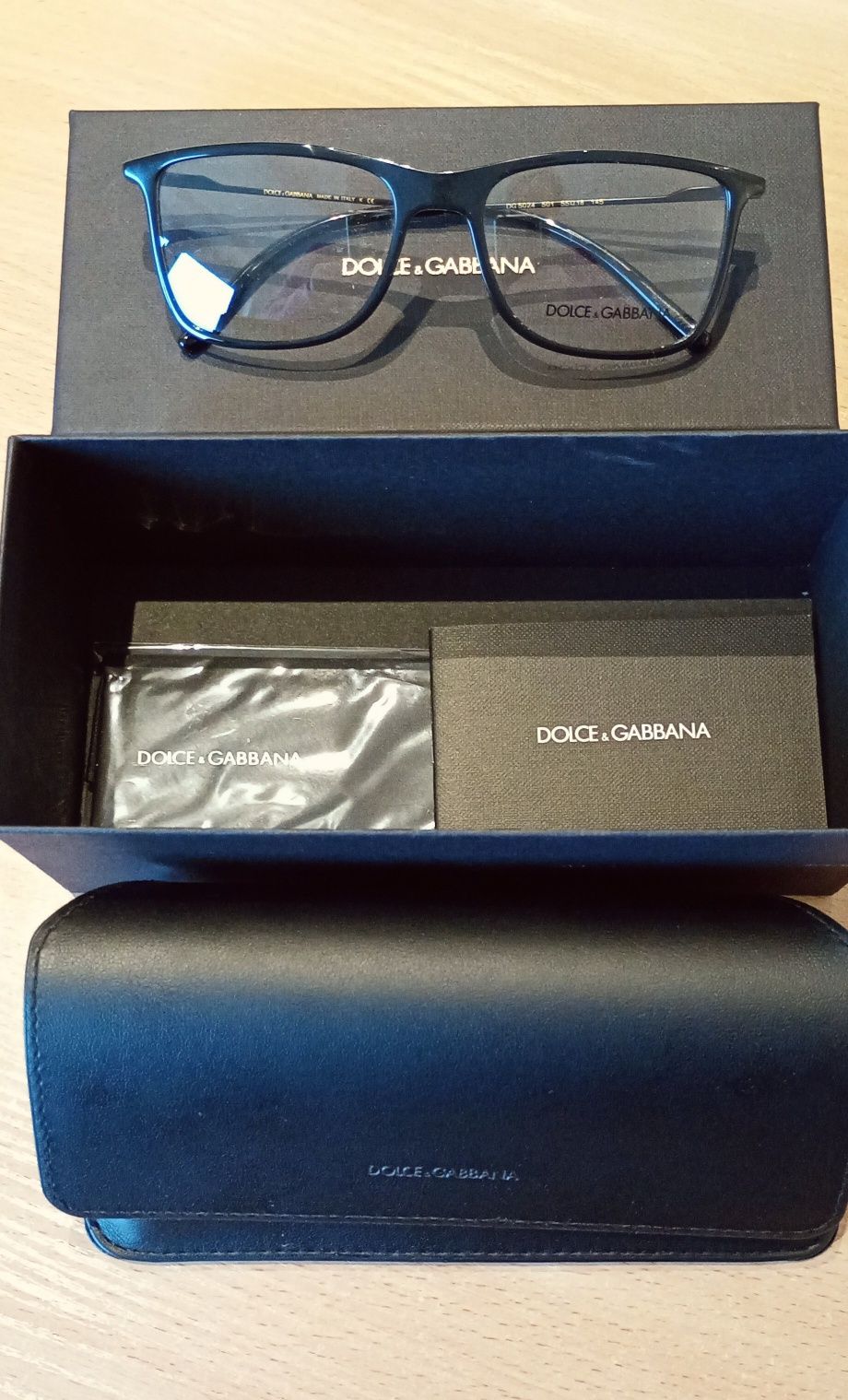 Firmowe tanio! Okulary Dolce & Gabbana , oryginalne,czarne