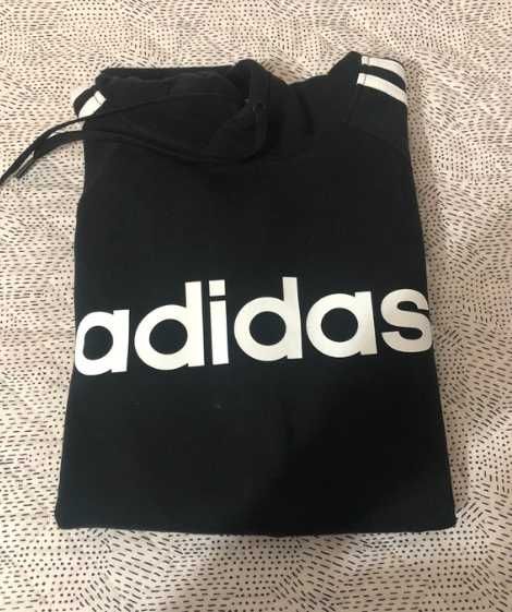 Hoodie Preta Adidas