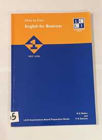 Książka How to pass English for business 1