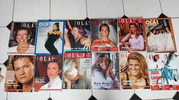 Lote2 - 56 revistas Olá Tema Sociedade - Anos 90