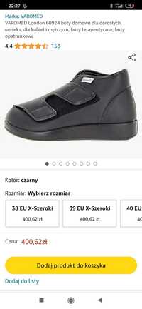 Ortopedyczne buty Varomed