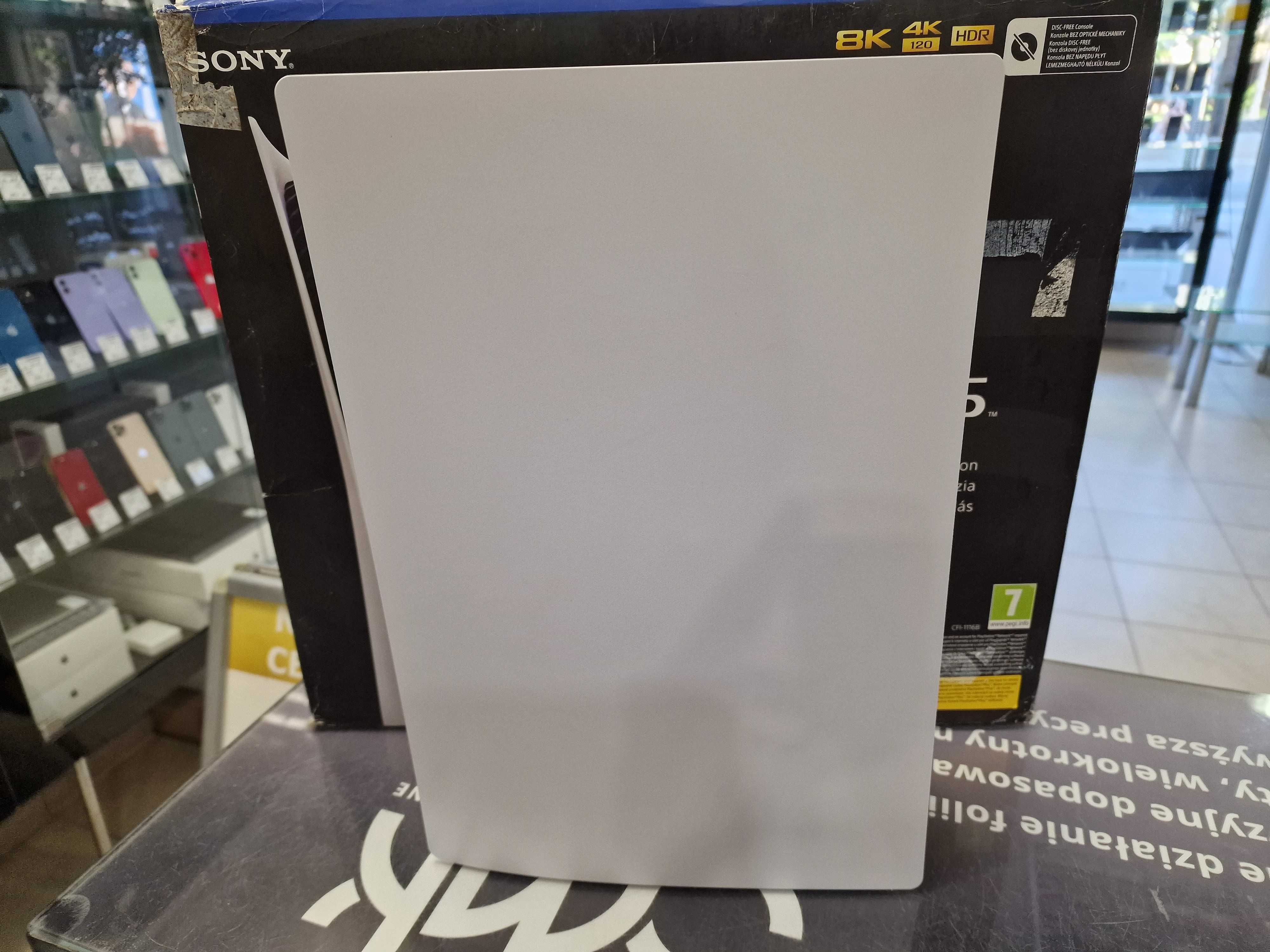 PS5 Digital 825GB/ Playstation 5 Digital CFI-1116B/ czyszczona/ Gwaran