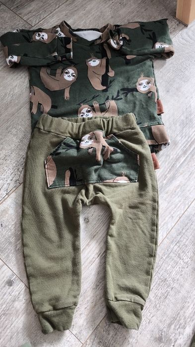 Dres komplet matimade dla chłopca leniwce 86