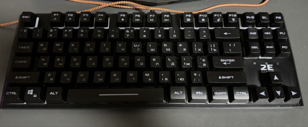 Продам ігрову клавіатуру 2E Gaming KG355UBK (знята з виробництва)
