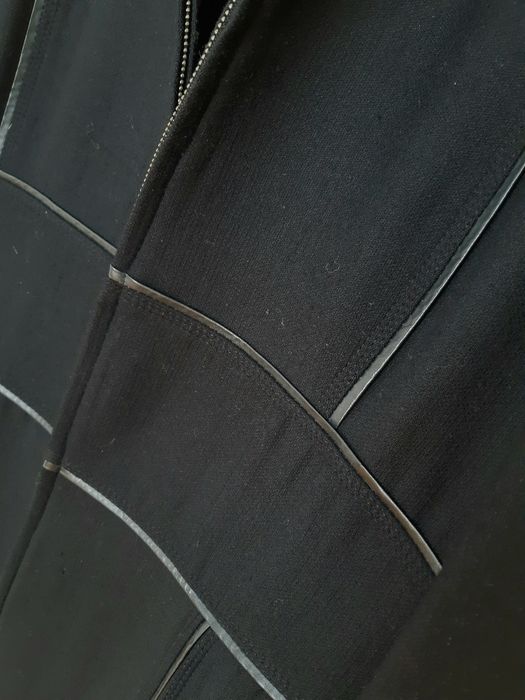 Zara M/L elegancki klasyczny płaszcz 88% wełna minimalizm premium