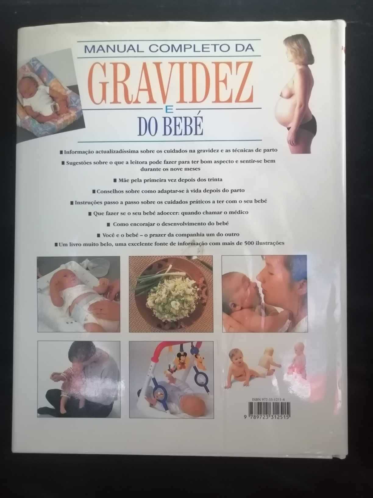 Livro "Manual completo da gravidez e do bebé" de Alison Mackonochie