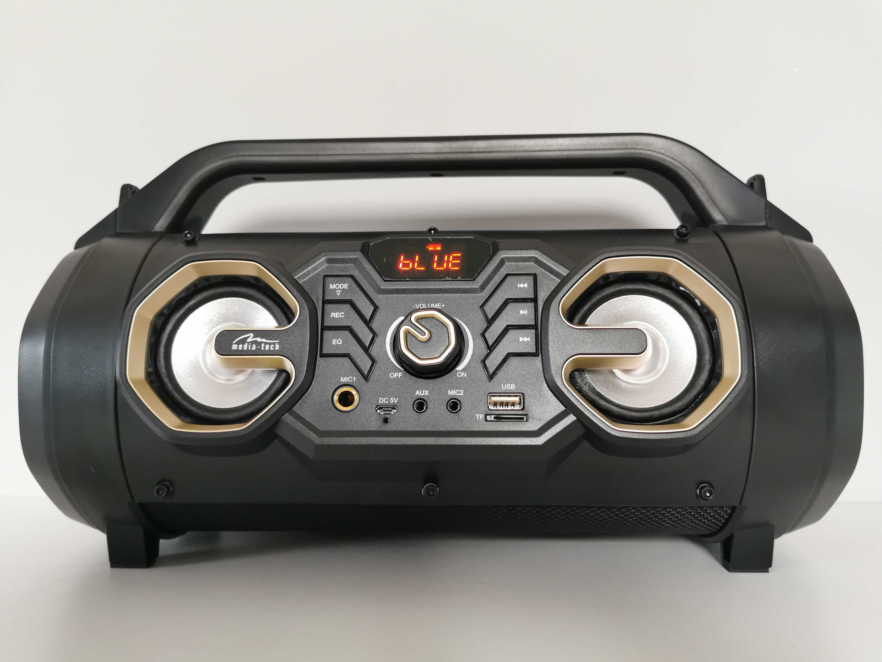 Subwoofer Tuba Boombox Radio Głośnik BLUETOOTH z MP3 budowlane Kolumna