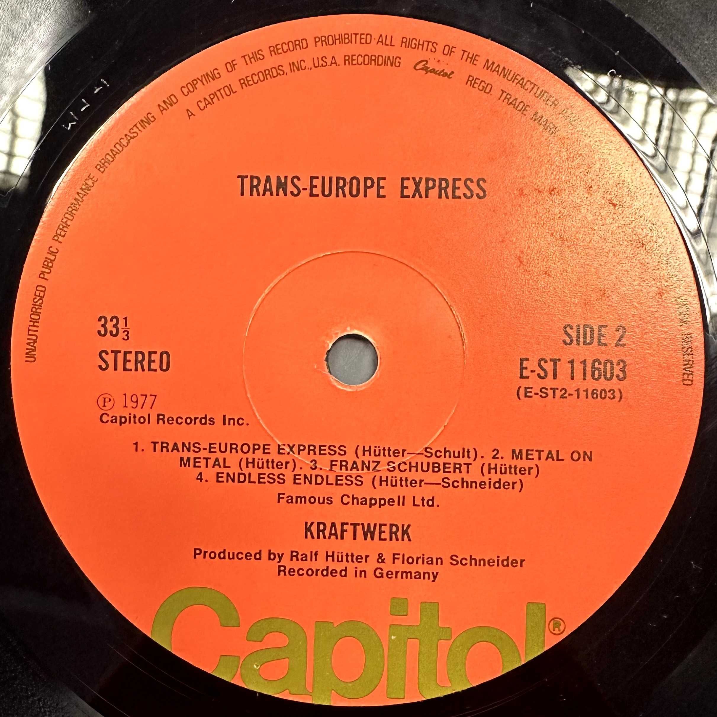 Kraftwerk - Trans-Europe Express (Vinyl, 1977, UK)