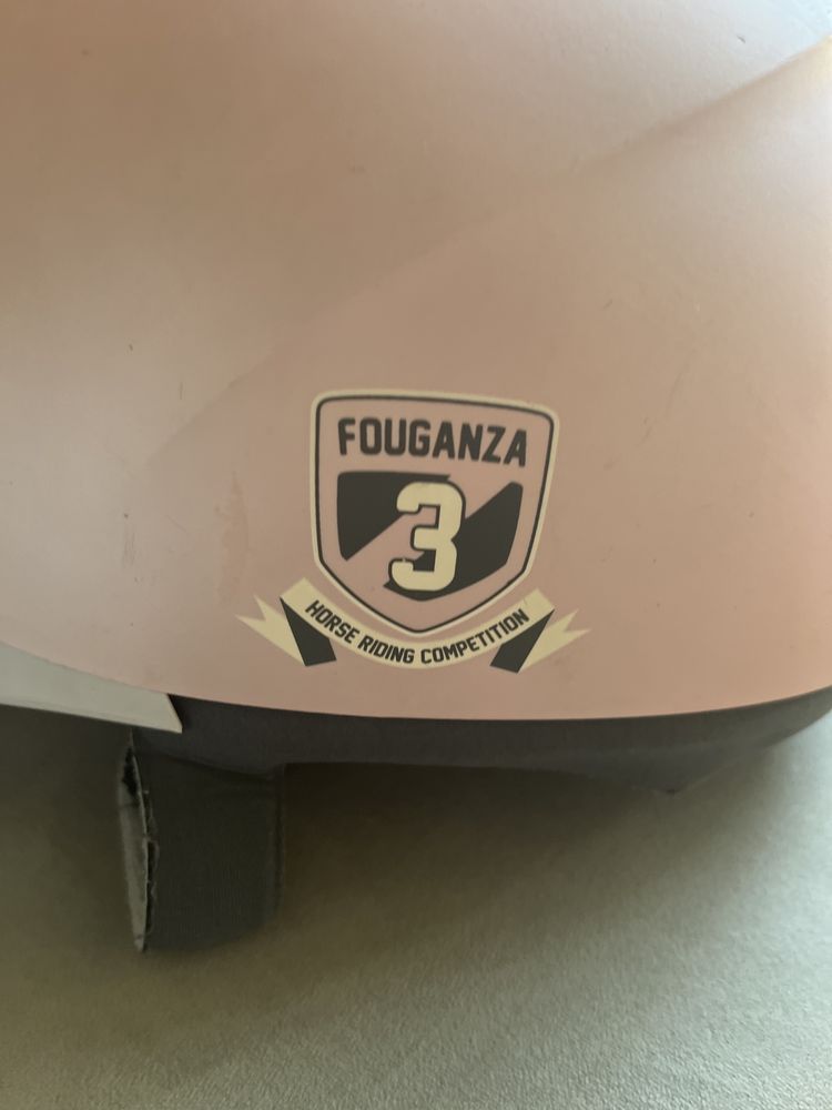 Kask jezdziecki Fouganza 55-57 cm