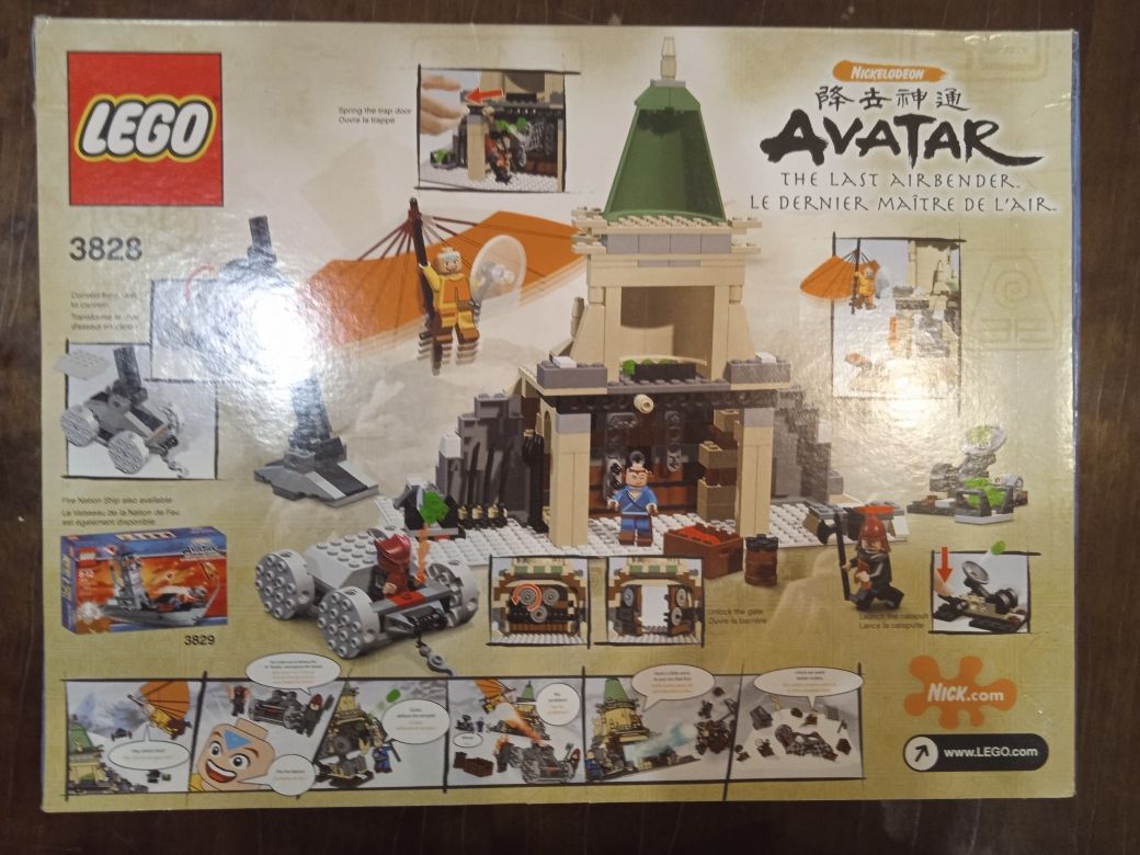 Lego Avatar Лего аватар храм воздуха 3828