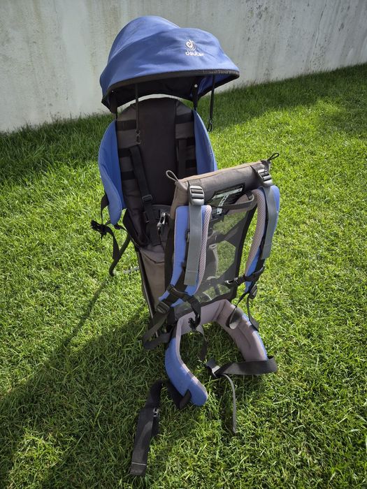 Mochila porta bebé para caminhada - DEUTER KID AIR CONFORT
