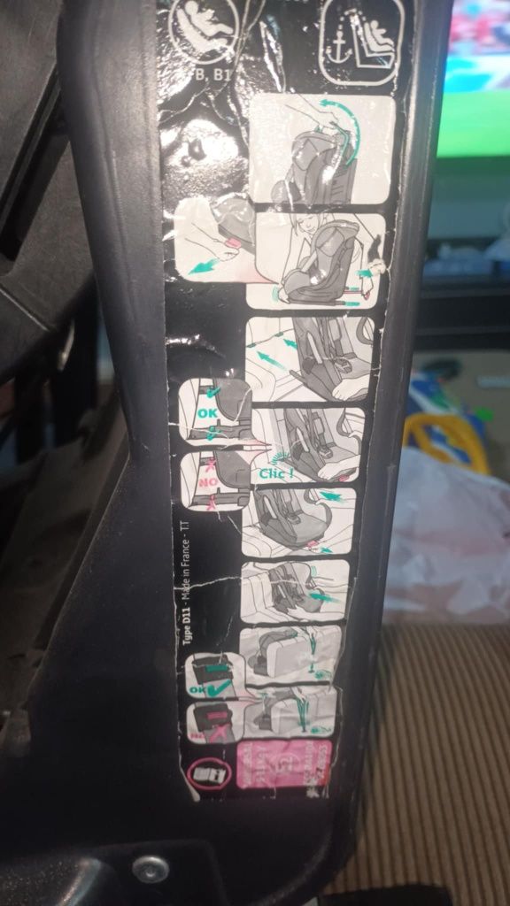 Cadeira com isofix