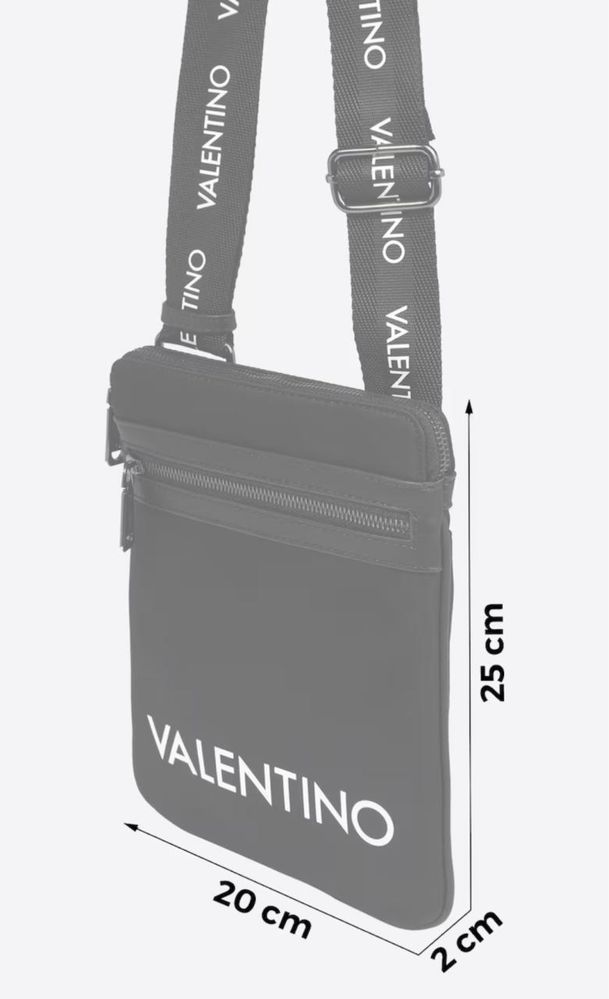 Оригінальна чоловіча сумка через плече Valentino