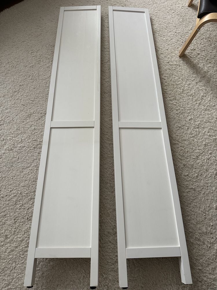 Witryna ikea Hemnes biała z 3 szufladami