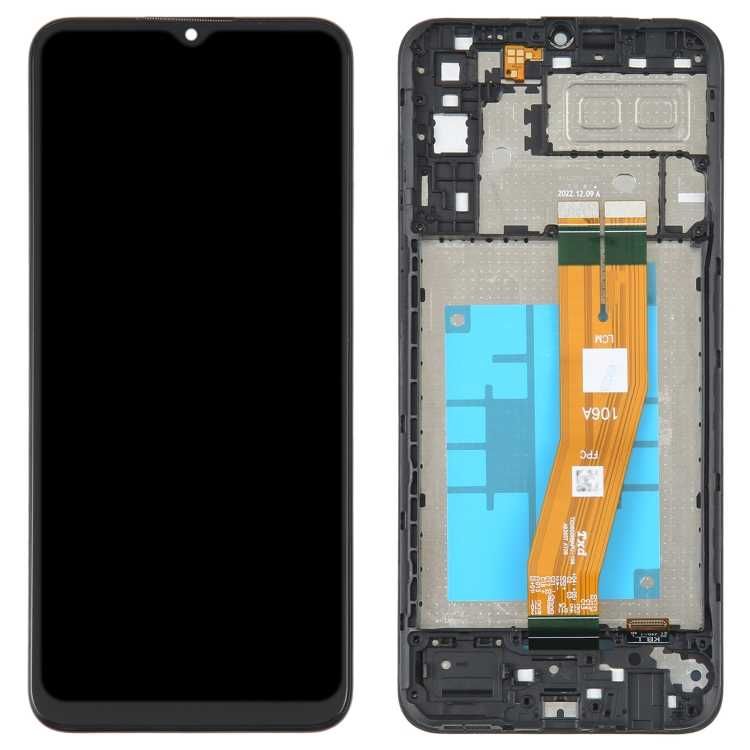 Ecrã LCD + Touch com Frame para Samsung Galaxy A04e (A042) (PREMIUM)