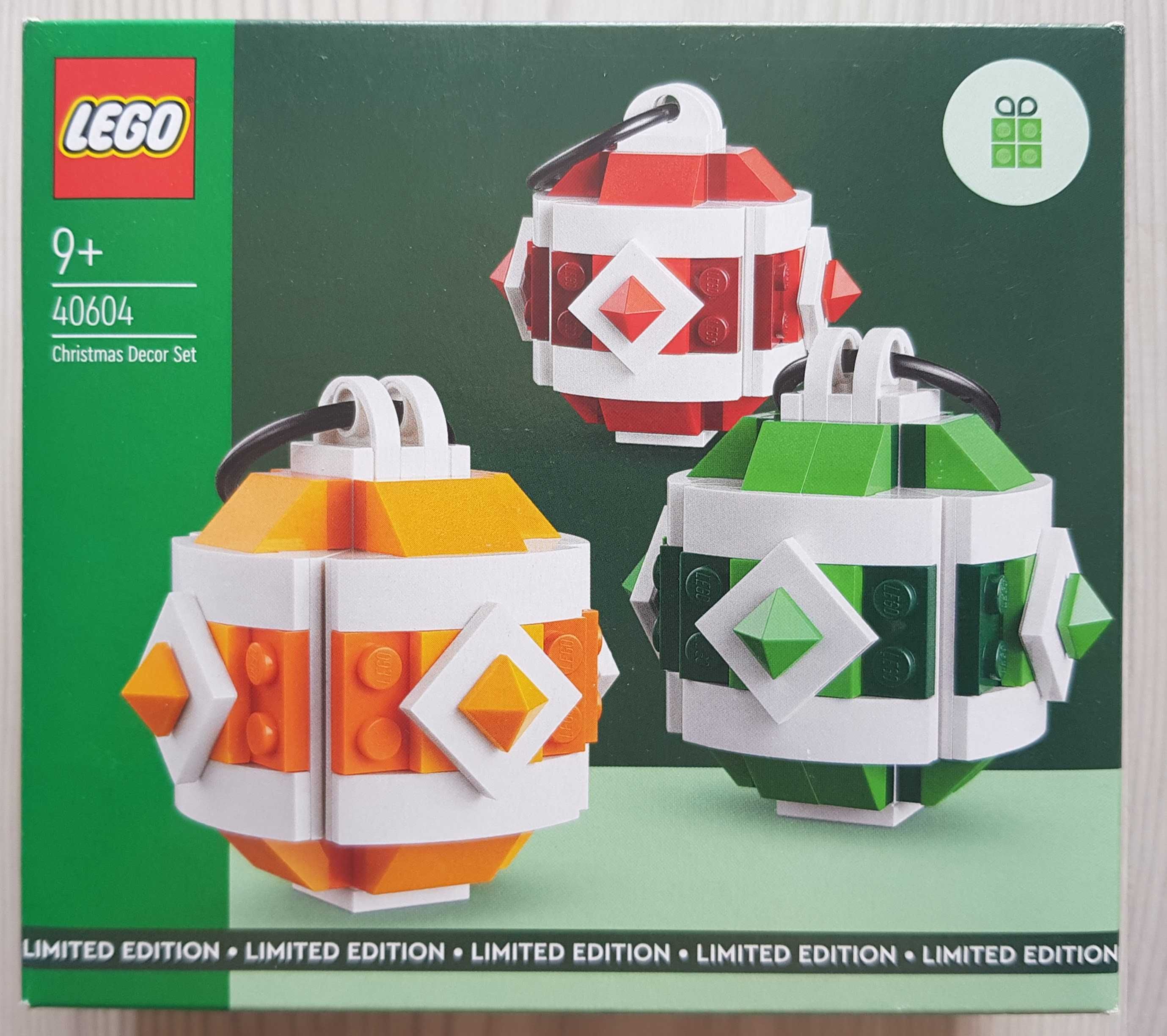 LEGO 40604 - Zestaw świątecznych ozdób 40572, 40746, 40498, 40571